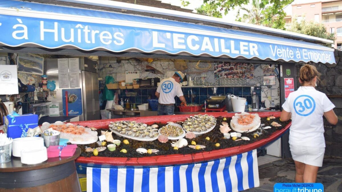 Nathalie la serveuse très agréable - Photo de L'Ecailler- Bar à Huitres,  Cap d'Agde - Tripadvisor