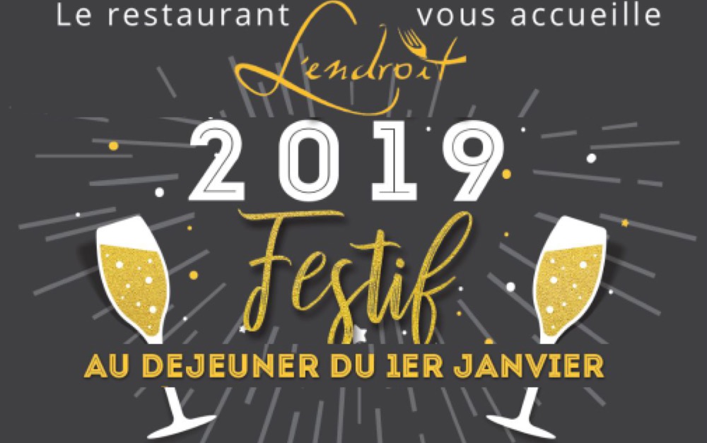 GASTRONOMIE Le restaurant L'endroit vous accueille à déjeuner le 1er