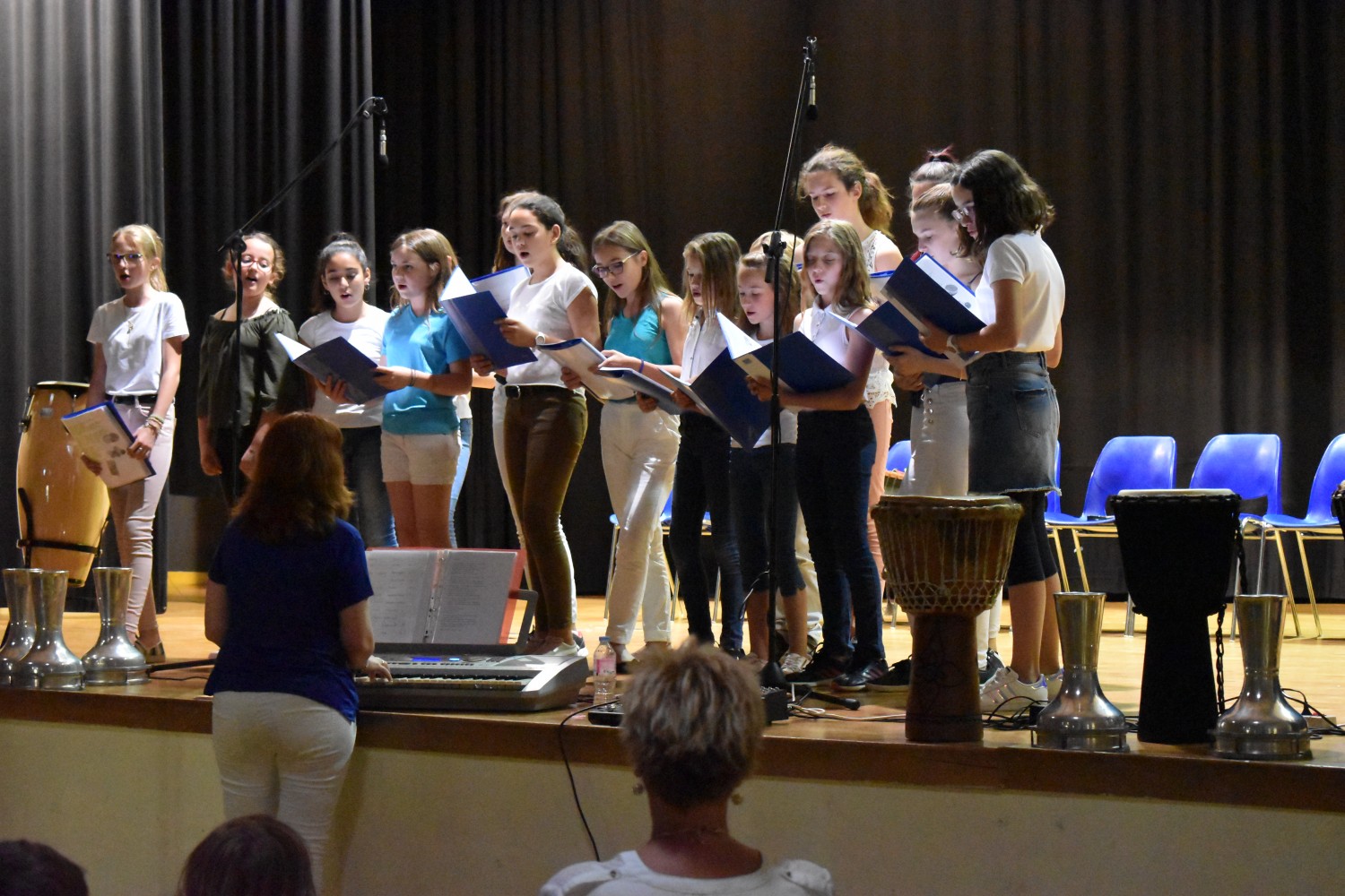 FLORENSAC  La chorale du collège Voltaire au Bosquet  Hérault Tribune