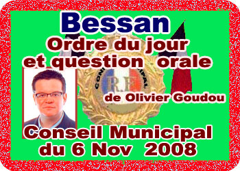 Bessan - Ordre Du Jour Et Question Orale Au Conseil Municipal - Hérault ...