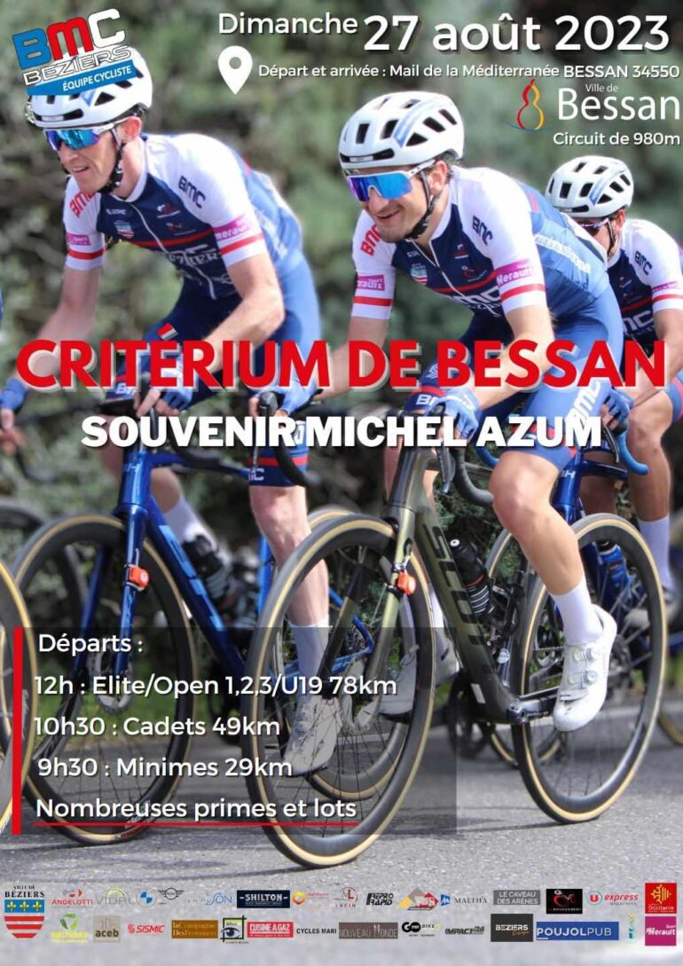 Course cycliste © Ville de Bessan