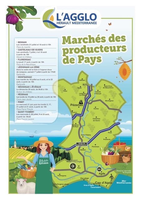 Planning Marchés des producteurs