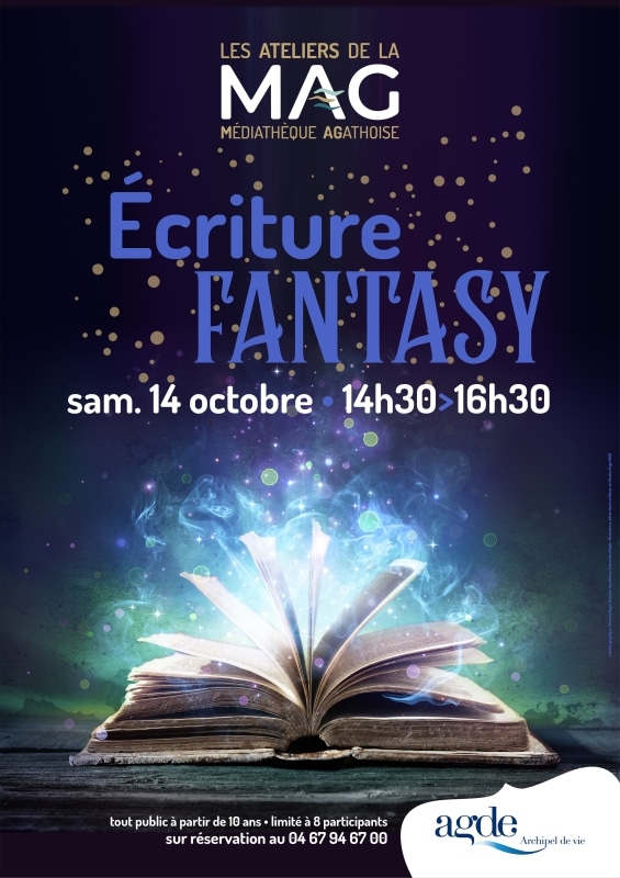 Atelier écriture fantasy ©ville dAgde