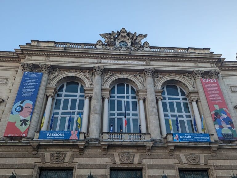 Drapeau francais aux cotes du drapeau israelien Manon Pichon