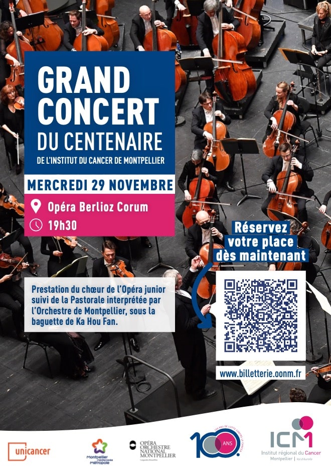 Grand Concert du Centenaire de l'Institut du Cancer de Montpellier