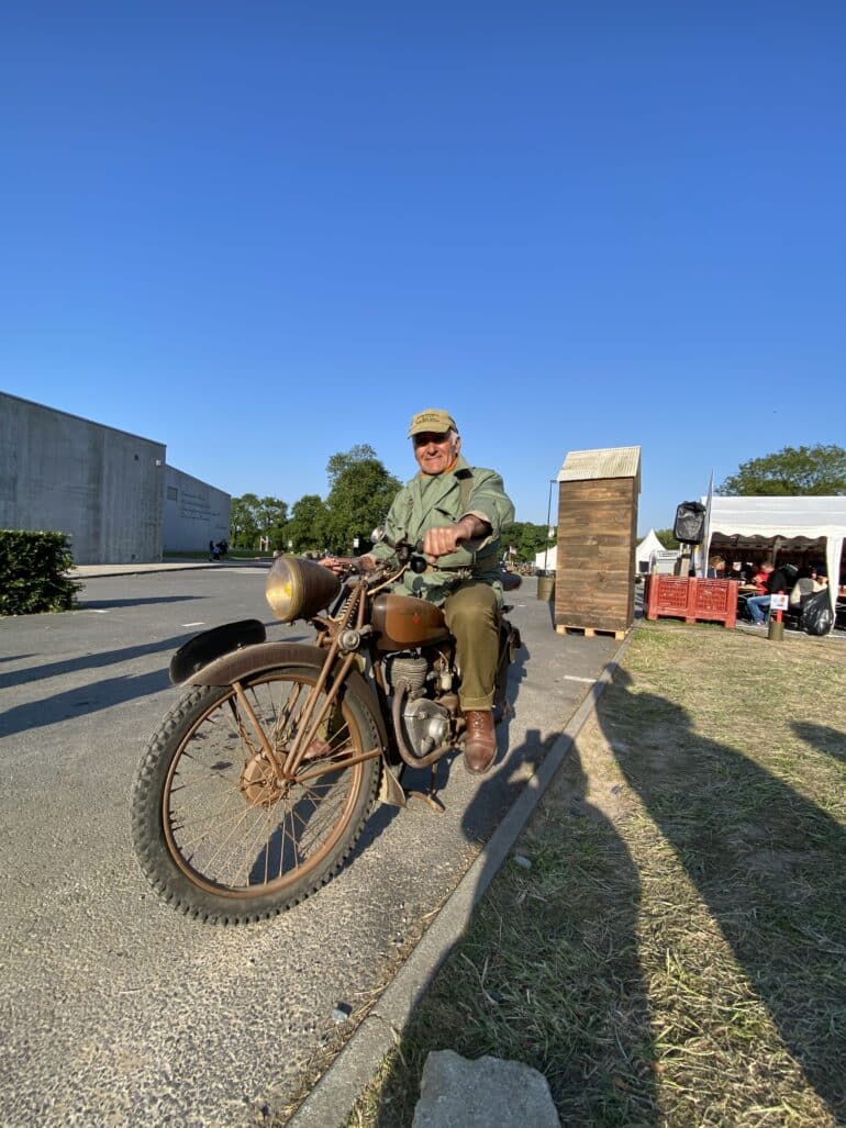 Jean-François Iché au 80 ans du débarquement © Hérault Tribune