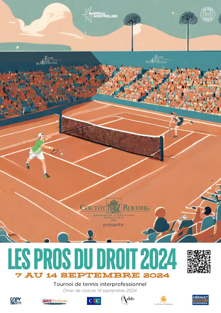 Affiche Les Pros du droits 2024