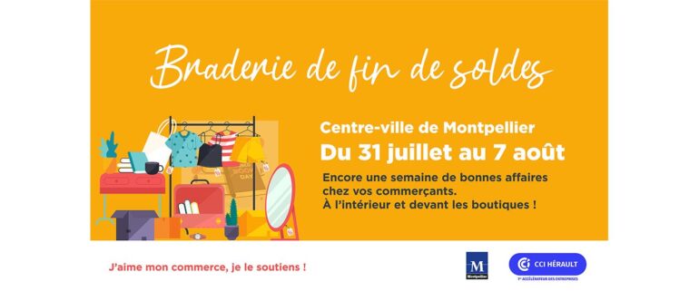 Braderie fin soldes 2024