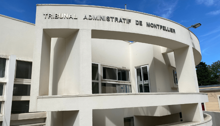 L’audience s’est déroulée au tribunal administratif de Montpellier ce mercredi 24 juillet © C. D.