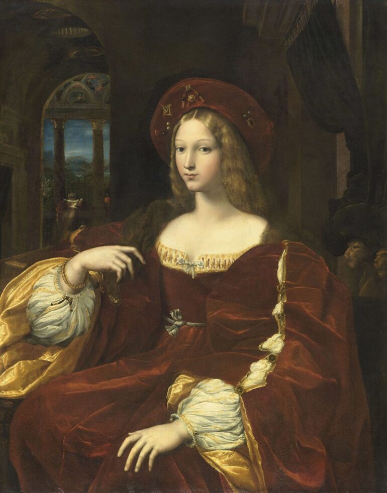 Portrait de Dona Isabel de Requesens par Raphaël. © RMN GD musée du Louvre Hervé Lewandowski