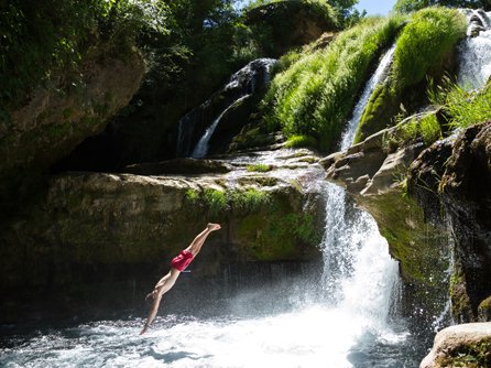 La cascade de Navacelles.