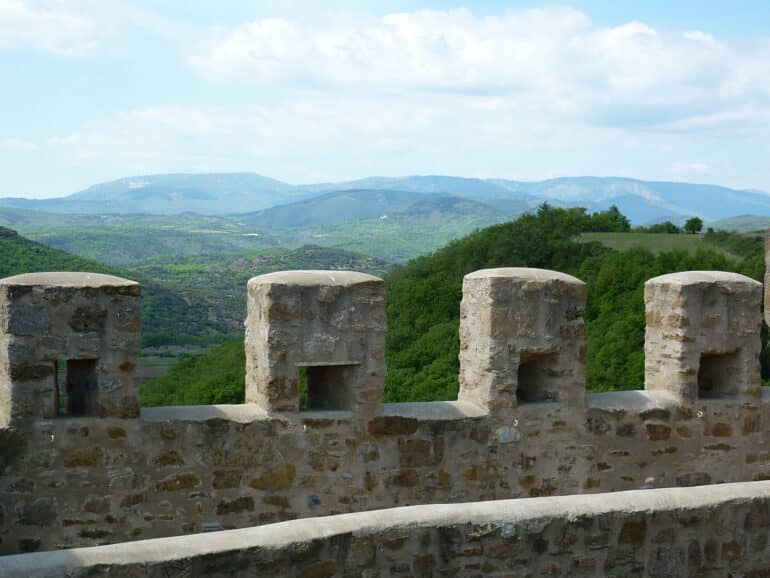 Château de Dio et Valquieres ©Julie Noclercq/Hérault Tourisme