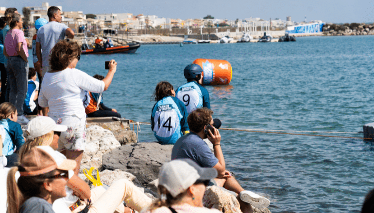 Carnon Wingfoil event 2024 © Mathis Bréchet / Hérault Tribune.