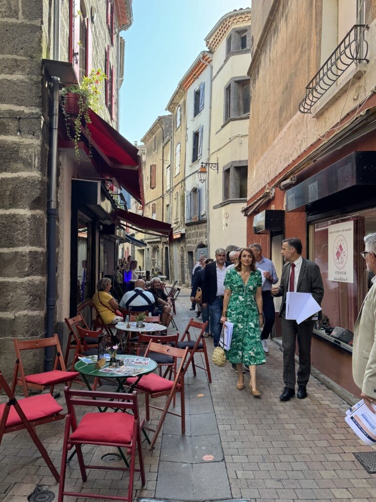 Visite de terrain Rue de l'Amour Agde ©HT