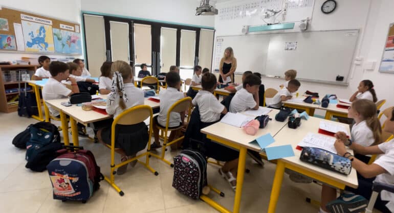 Rentrée des classes école André Malraux ©Louise Brahiti