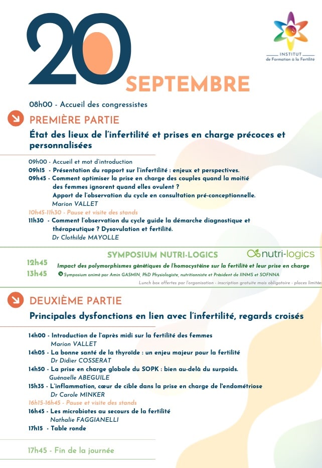 Programme du 20 septembre