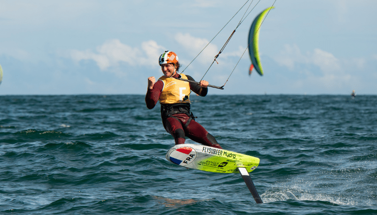 Théo de Ramecourt du CHES Cayteux © © FFVoile / E. Bellande.