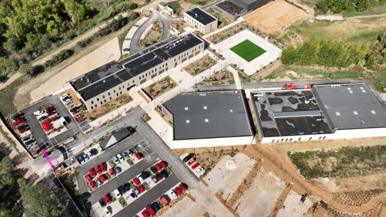 centre de formation de Gignac pour les sapeurs pompiers ©Département Hérault