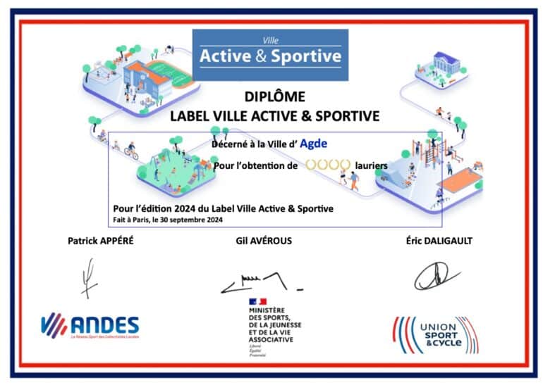 Label Ville Active et Sportive