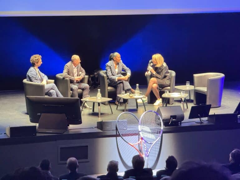 Table ronde avec Marie José Perec ©EG