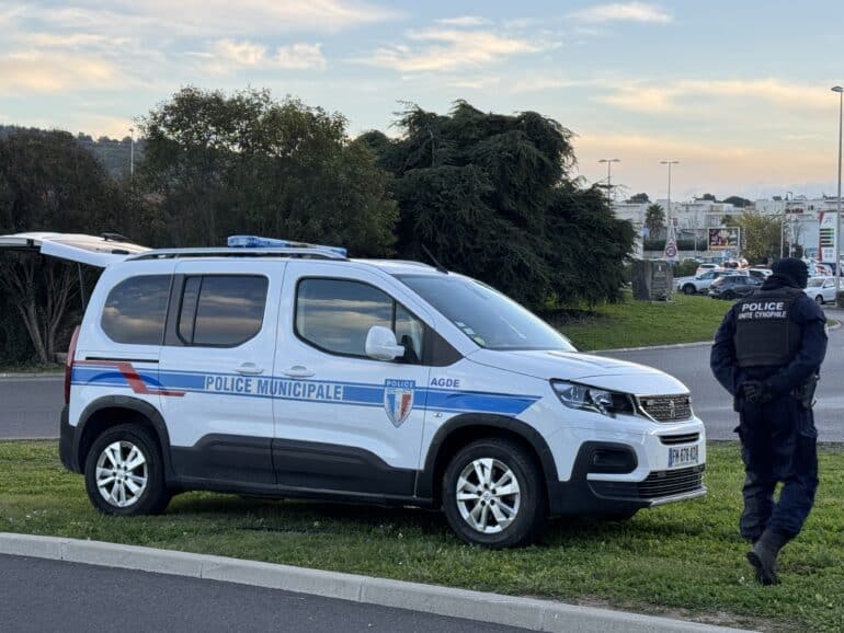 Surveillance renforcée dans le cadre du plan anti hold-up en Agde ©EG