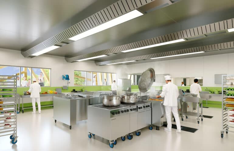 La future cuisine centrale ©BlocRendering