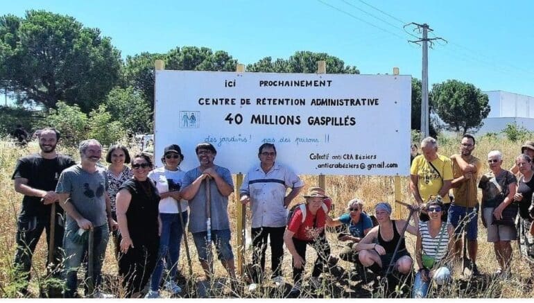 collectif anti-CRA de Béziers ©DR