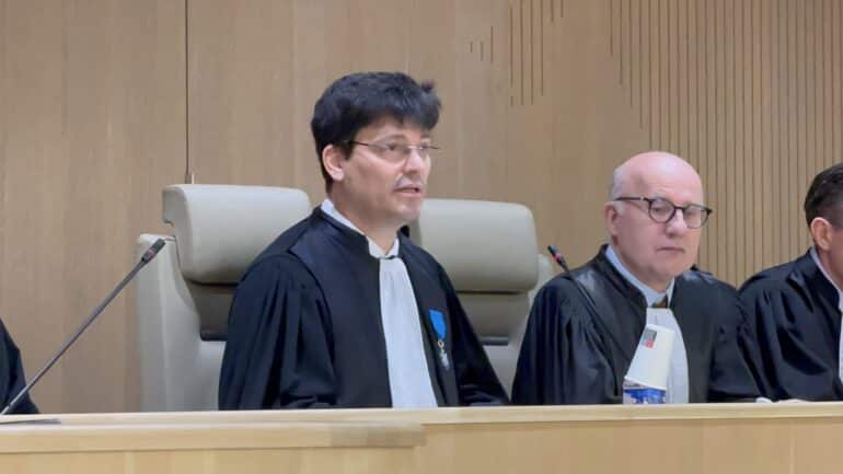 Jean-Bastien Risson, président du tribunal judiciaire de Béziers ©EG