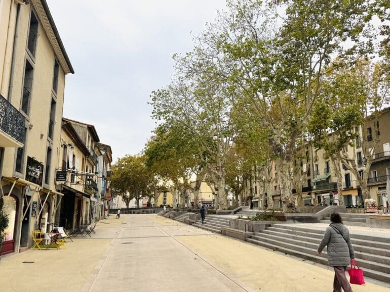 Nouvelle promenade Agde coeur de ville ©EG