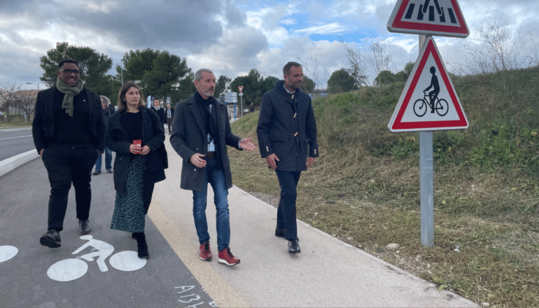 Visite de Jean-Luc Savy et Michael Delafosse ©LB/Hérault Tribune